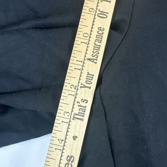 Avenue Pull On‎ Straight Leg Dress Pants Womens 18P Black Tummy Control Stretch - Picture 5 of 11